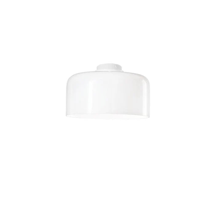 Plafoniera in vetro soffiato lucido in varie varianti e struttura in metallo 1XE27 non incl. D.30cm GIBUS-PL30 Plafoniera in vetro soffiato lucido in varie varianti e struttura in metallo 1XE27 non incl. D.30cm GIBUS-PL30